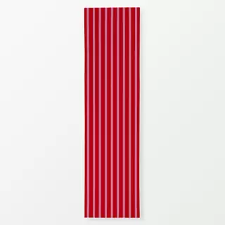 Tischläufer Bold Red Stripes