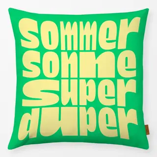 Kissen Sommer Sonne Super Duper