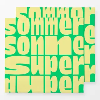 Servietten Sommer Sonne Super Duper