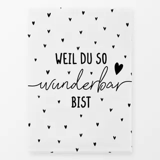Geschirrtücher Weil du so wunderbar bist