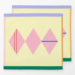 Servietten Colourful Diamonds