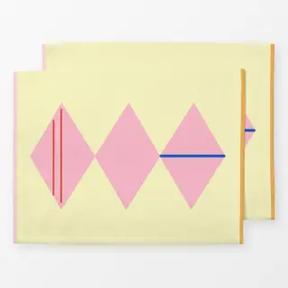 Tischset Colourful Diamonds