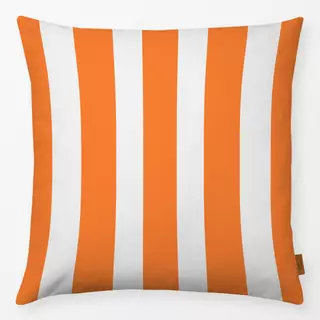 Kissen Bold Stripes sunrise orange