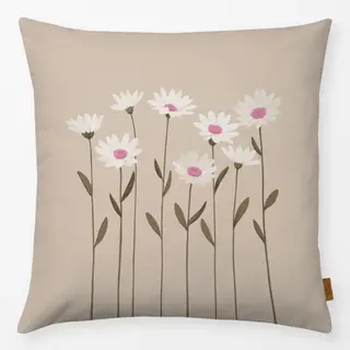 Kissen Daisys beige pink