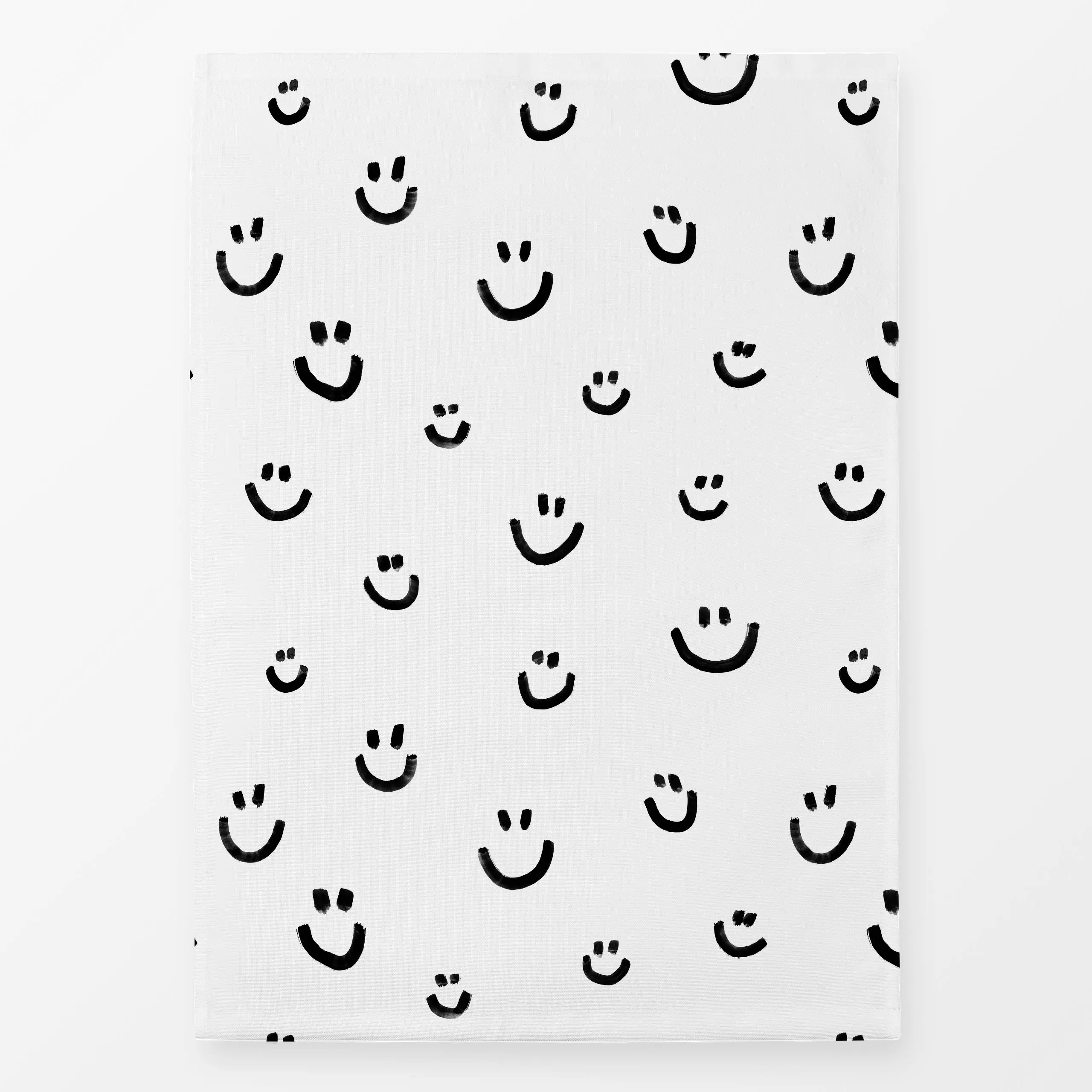 Geschirrtücher Happy Smile 1 - von „Primus Pattern"; Pinsel, Geburtstag, Augen, Happy, Gesicht, positiv, Smiley, lachen