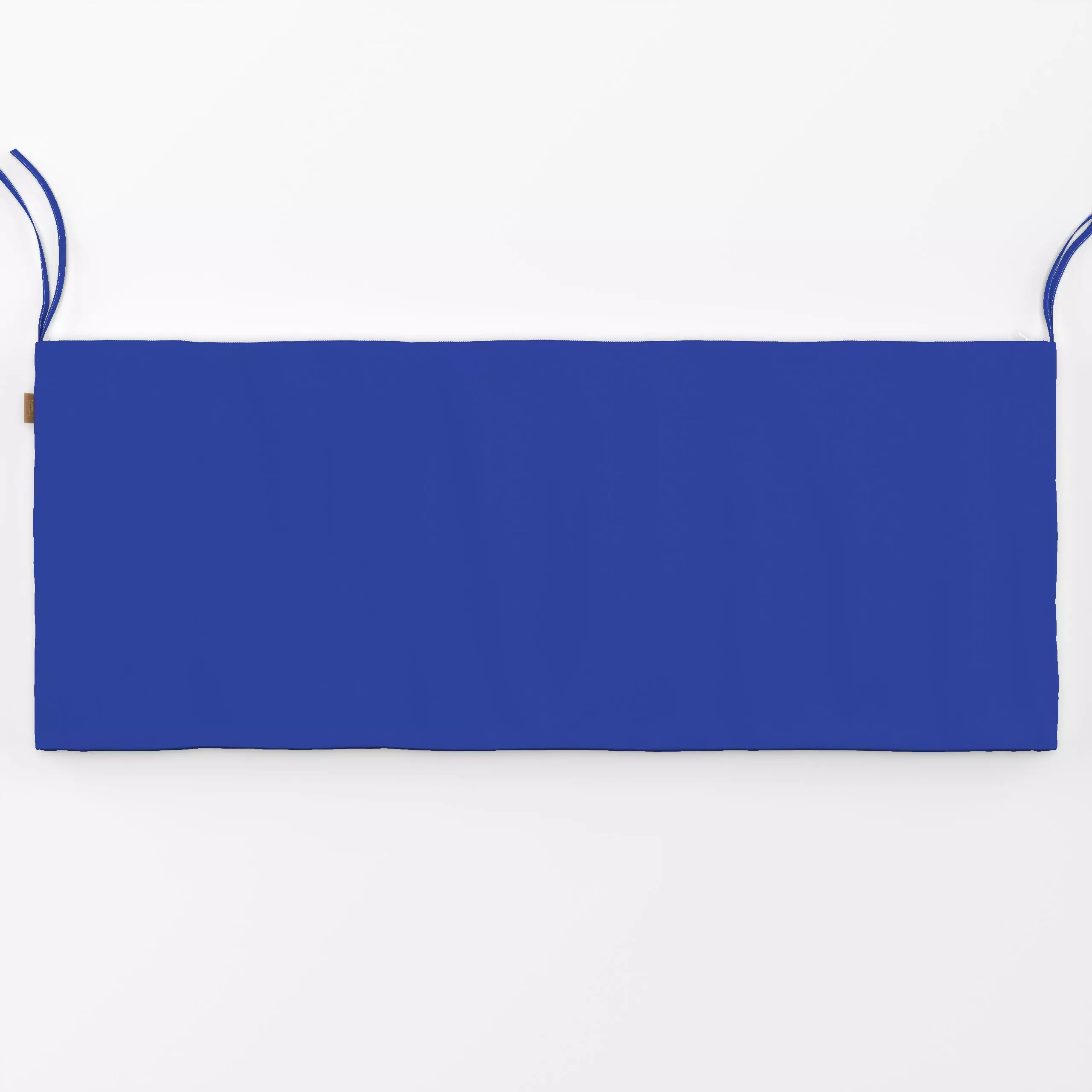 Bankauflage colors Blau Colorful Christmas - Symbole & Muster - von „textilwerk colors"; blau, bunt, schlicht, Farben, uni, ...