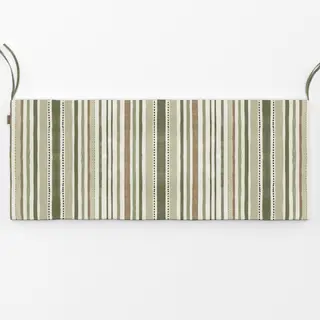 Bankauflage Rustic Linen Stripes