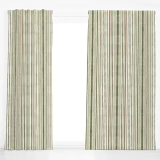 Dekovorhang Rustic Linen Stripes