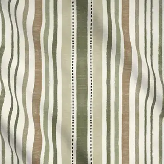 Meterware Rustic Linen Stripes