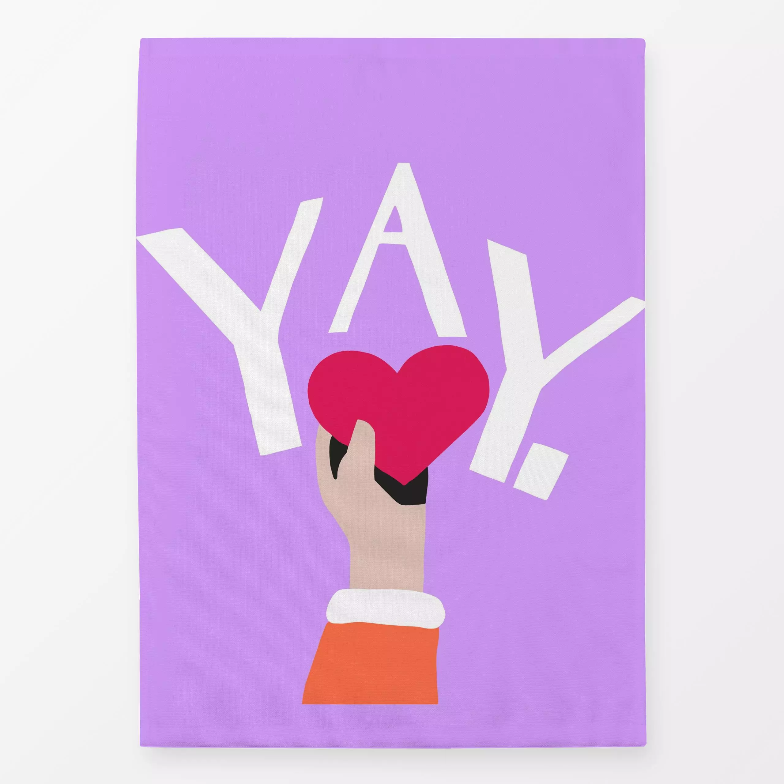 Geschirrtücher Frauen und YAY flieder - Symbole & Muster, Anlässe - von „Resi Colter x Ursula Tücks"; Papaya, Kissen, Frauen...