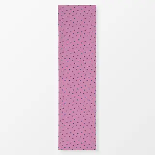 Tischläufer Herzen Muster rosa blau