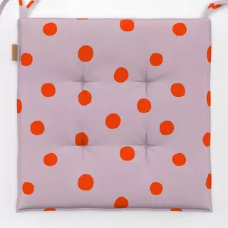 Sitzkissen Punkte Rot & Lila