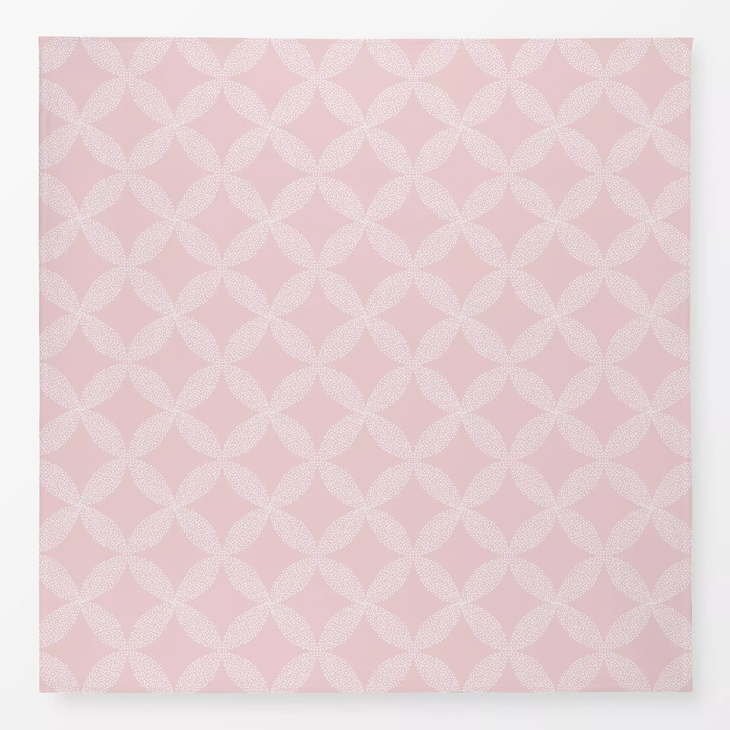 Tischdecke Connected Pink - Frühling, Symbole & Muster - von „Kathrin Woo"; Muster, minimal, rosa, Geometrisch, modern, nied...