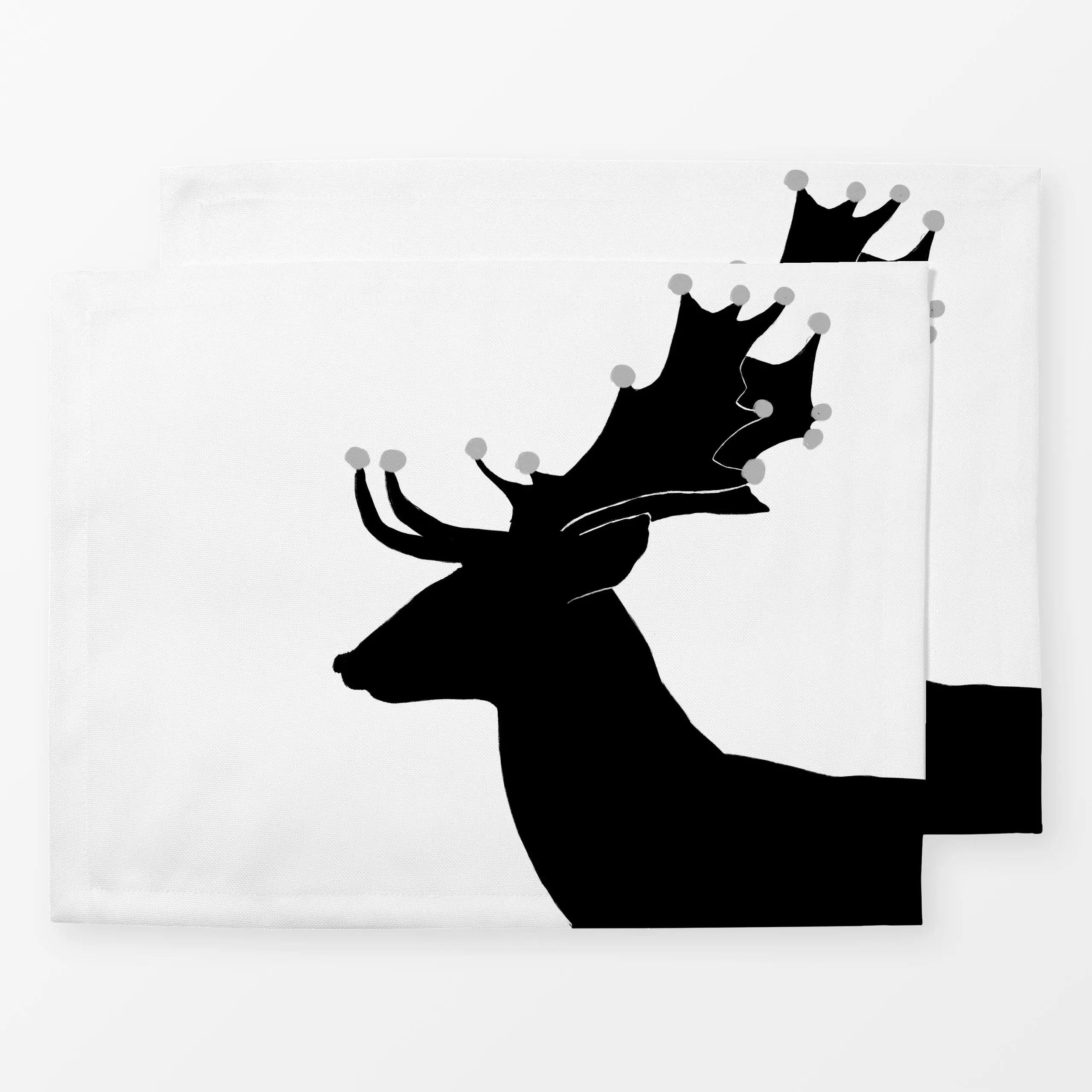 Tischset Hirsch Weihnachten - Weihnachten - von „Sophie Augustin Illustration"; Merry Christmas, Weihnachten, Hirsch, weihna...