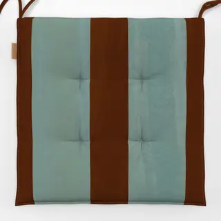 Sitzkissen Nautical Stripes Teal