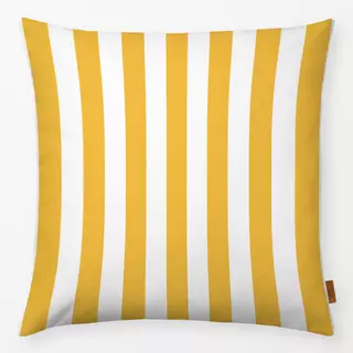 Kissen Stripes Coco | sonnengelb