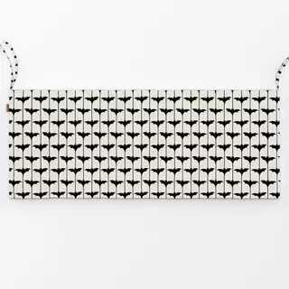 Bankauflage Fledermäuse Halloween Beige