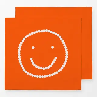 Servietten Smile Orange
