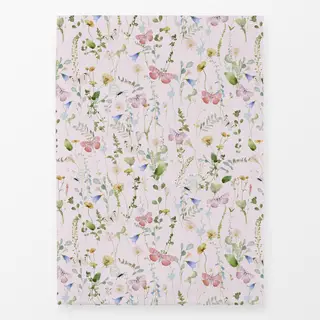 Geschirrtücher Rosa Wildblumen Garten