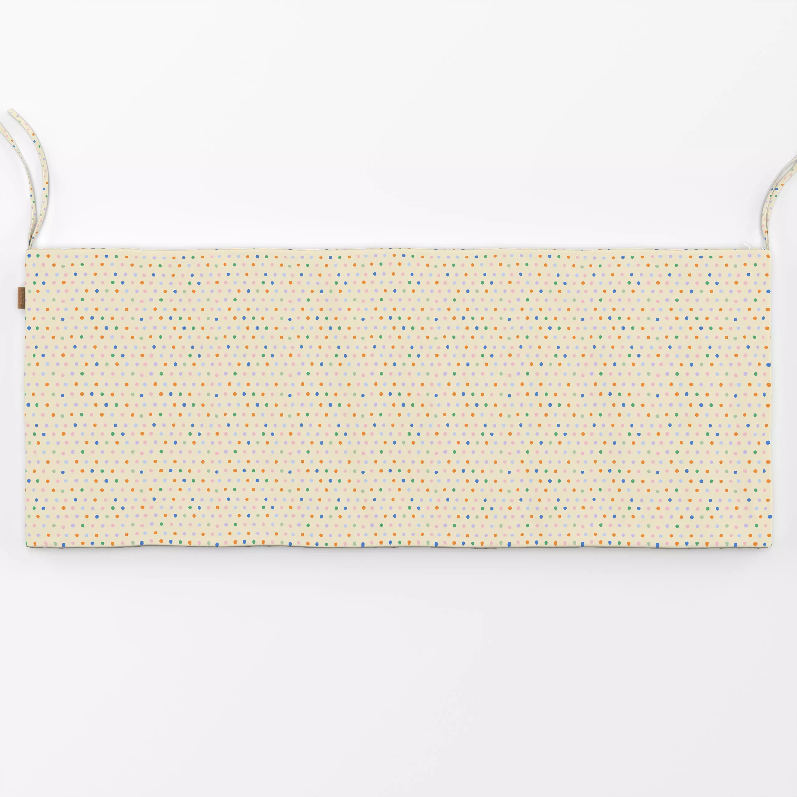 Bankauflage Pünktchen Bunt - Frühling, Symbole & Muster - von „Studio Kesse"; Punkte, kleingemustert, Dots, Ostern, bunt, ge...