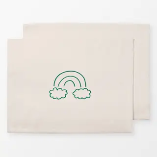 Tischset Little Rainbow beige