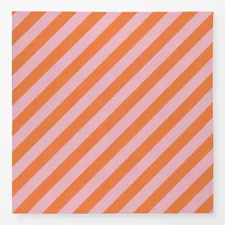 Tischdecke Stripes Orange Rosa