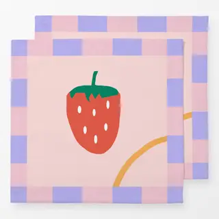 Servietten Strawberry Vibes