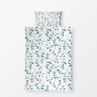 Bettwäsche Eukalyptus Blätter