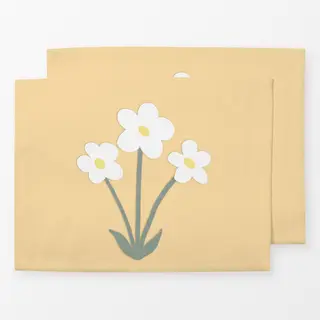 Tischset Gänseblümchen Buttergelb