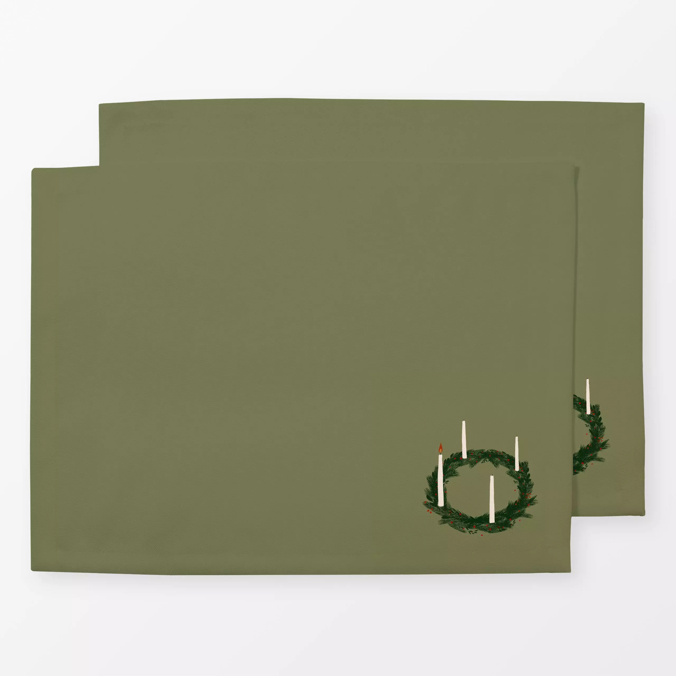 Tischset Erster Advent - Weihnachten - von „Sophie Augustin Illustration"; Weihnachten, weihnachtlich, Weihnachtsdeko, weihn...