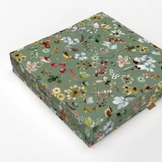 Bodenkissen Wild Nature Fall Sage Green