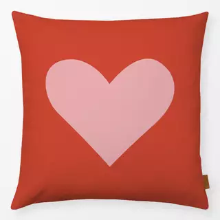 Kissen Christmas Heart Red