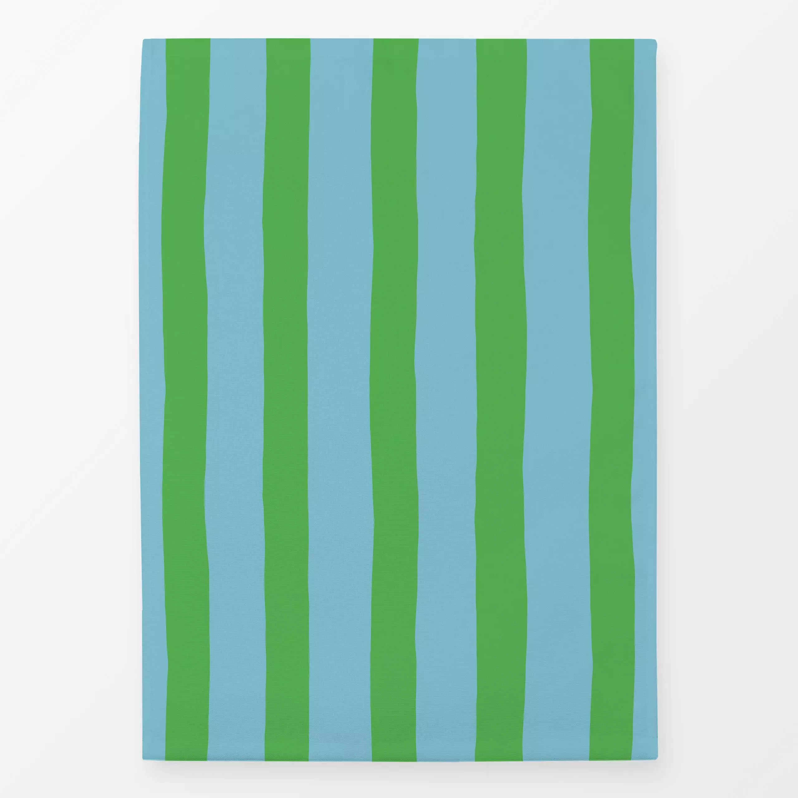 Geschirrtücher Markise blau grün - Sommer, Symbole & Muster - von „Julia Schumacher"; Streifen, Kinderzimmer, gestreift, ver...