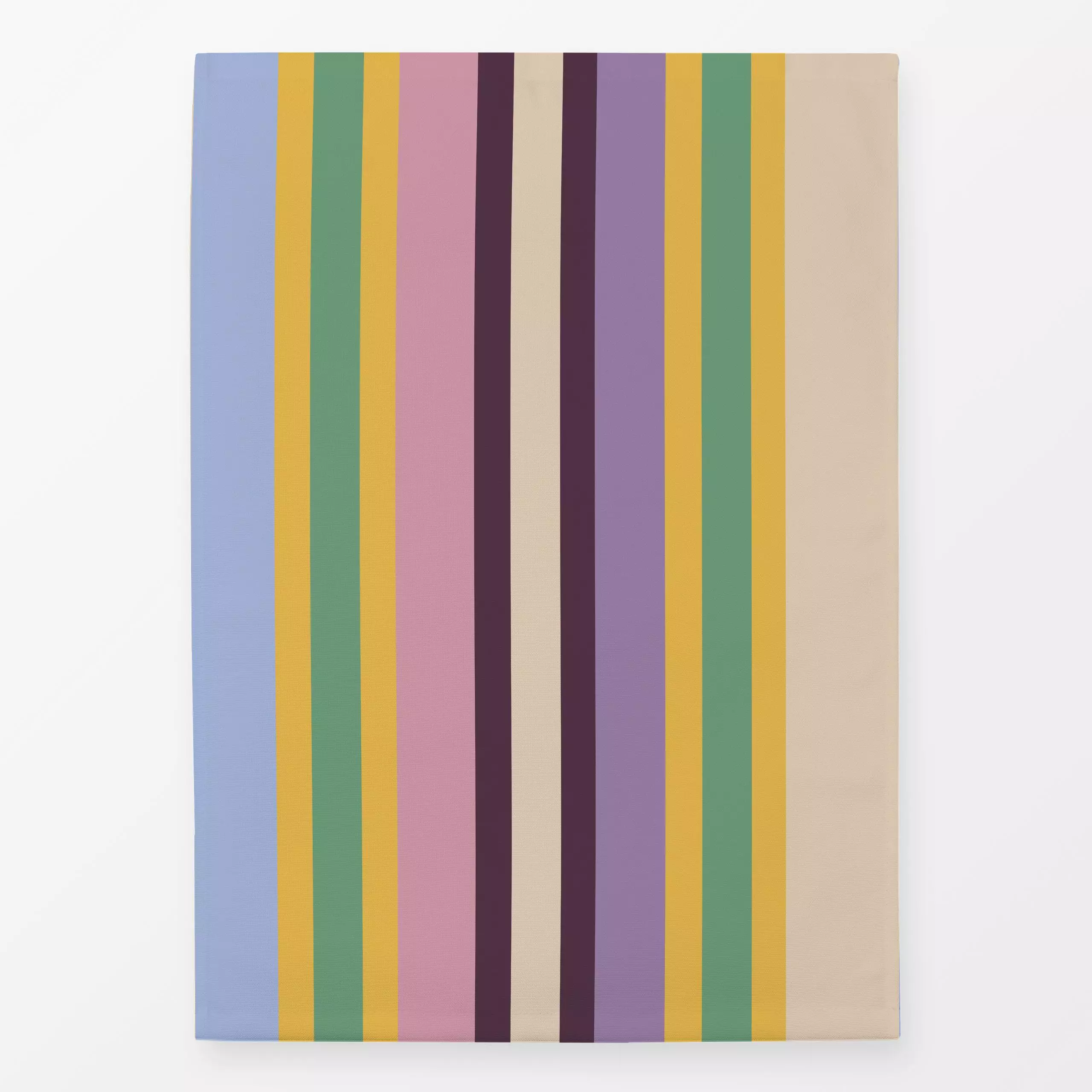 Geschirrtücher Sommergefühl Streifen - Sommer, Symbole & Muster - von „Alisa Knöß"; Streifen, rosa, beige, bunt, gelb, lila,...