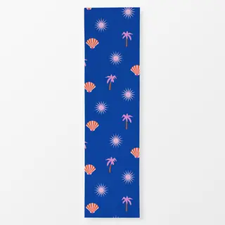 Tischläufer Sun Palm Pattern Blue