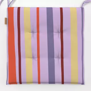 Sitzkissen Streifenliebe rosa