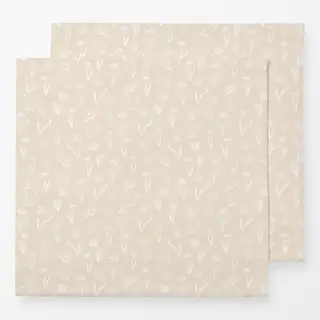 Servietten Blumenwiese-Beige Kollektion