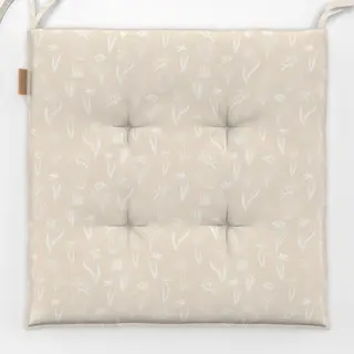 Sitzkissen Blumenwiese-Beige Kollektion