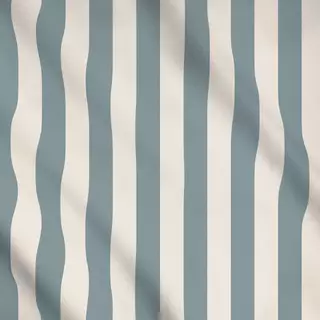 Meterware Streifenmuster Grau Beige
