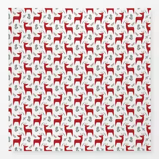 Tischdecke Muster Reh Hirsch - klassik