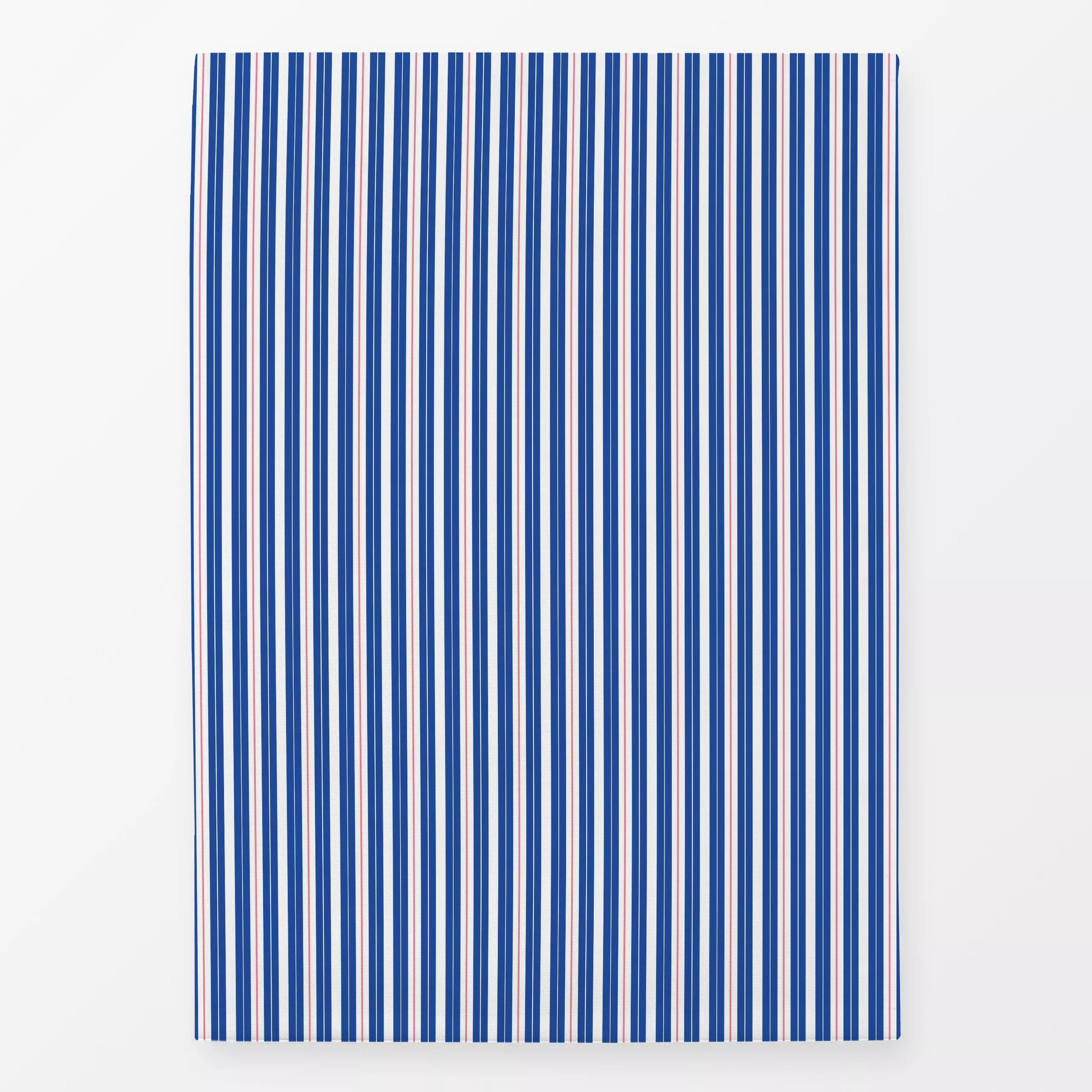 Geschirrtücher Retrostreifen Skipperblau - Symbole & Muster - von „Studio ROSAGRAU"; Muster, Linien, Blaugrau, Streifen, Ret...