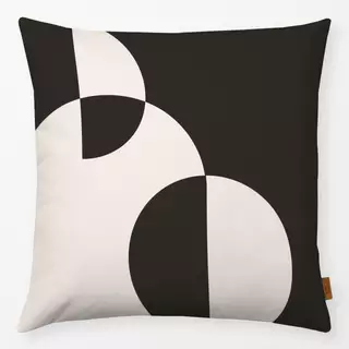 Kissen Geomeform 04 Black&White