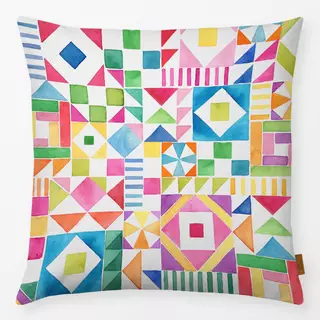 Kissen Modern Geometrisch Patchwork