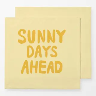 Servietten Sunny Days Ahead