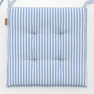 Sitzkissen Bistro Stripes basic blue