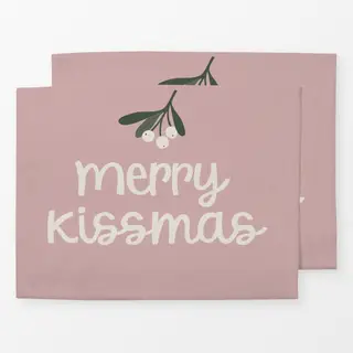Tischset Merry Kissmas