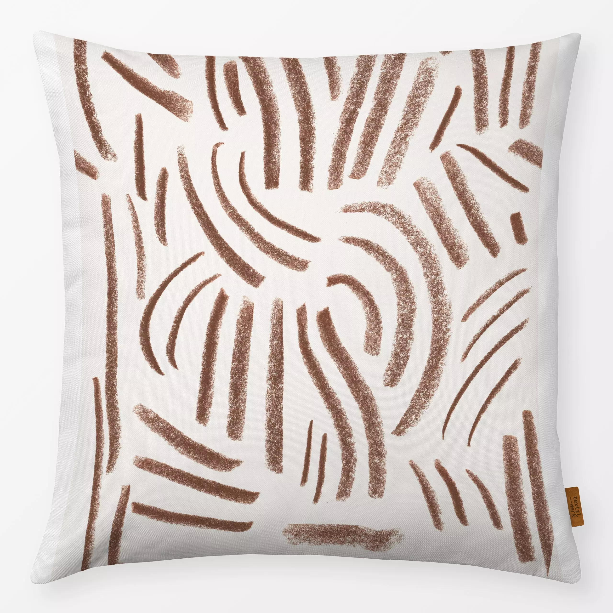 Kissen Ethno Allover Muster - Sommer, Symbole & Muster - von „Kruth Design"; wellen, Ethno, Sommerlich, Gartendeko