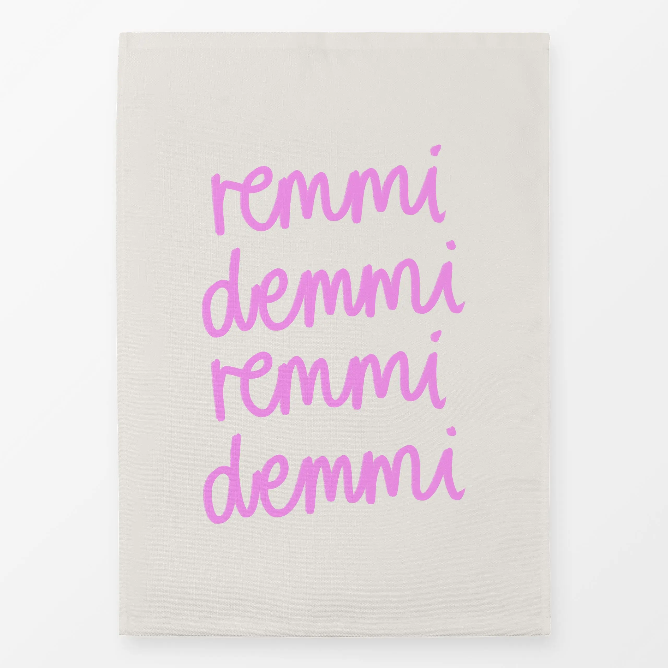Geschirrtücher remmi demmi - Sprüche & Schriftzüge, Anlässe - von „lena marie design"; Kinderzimmer, party, gutelaune, feier...