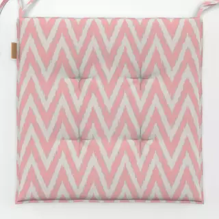 Sitzkissen Zigzag Ikat Rose