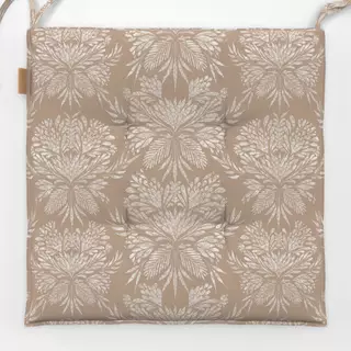 Sitzkissen Vintage Florals Damask Beige